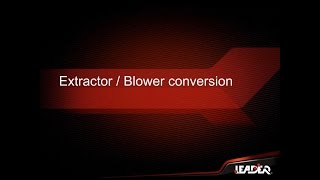 Ventilatoare PPV Leader  Conversie VBOX exhaustor [upl. by Iny550]