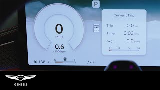 How to Use the Instrument Cluster  2025 G80  HowTo  Genesis USA [upl. by Ardnaxila]