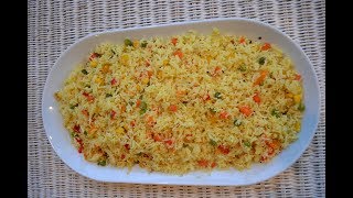 Try this way to cook rice You will not regret itJOLLOF RICERIZ FRIT NIGERIAN Cest délicieux [upl. by Yahska]