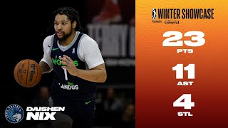 Daishen Nix Posts DoubleDouble To Lead No 2 Wolves To Semifinals [upl. by Kalk]