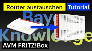 FritzBox gegen neue FritzBox austauschen Tutorial Kabel DSL Mobilfunk und Galsfaser Anschluss [upl. by Lybis68]