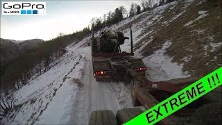 LE FILM quotMONTÉE EXTRÊMEquot VOLVO FH12 ⚠️ montée sur glace vive au col de la Coche 2372 m GOPRO [upl. by Atiroc]