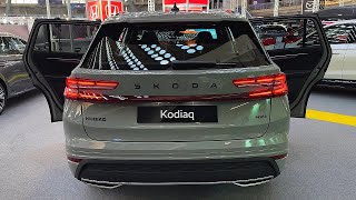 New 2024 Skoda Kodiaq Sportline 20TDI 4x4  Full details review 4k [upl. by Ddej599]