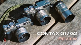 フィルムカメラ CONTAX G1  G2 比較レビュー [upl. by Cilka]