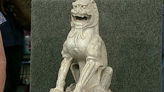 Top Finds Tang Dynasty Marble Lion [upl. by Noirret]