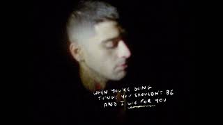 ZAYN  The Time Official Lyric Video [upl. by Eidassac]