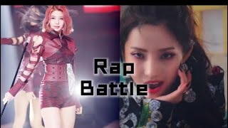 Rap Battle Girl Group Gidle Soyeon vs Dreamcatcher Dami [upl. by Marieann]