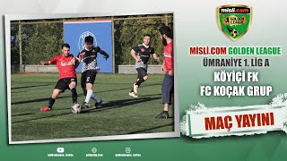 Mislicom Golden League  UMRANIYE 1 LIG A  KÖYİÇİ FK  FC KOÇAK GRUP 9 Hafta [upl. by Annaid]