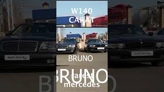 RAREST W140 CARAT mercedesbenz s600 amg carat brabus w140 [upl. by Atteuqehs]