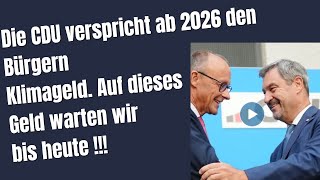 CDU verspricht dem Bürger ab 2026 ein Klimageld [upl. by Ninazan763]