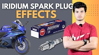 Iridium vs Normal Spark Plug  Effects on Power amp Mileage in Bike [upl. by Tench]