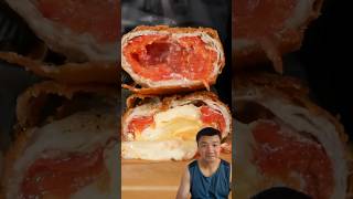 Fried tomato with cheese food bayashi mukbang バズレシピ cooking recipe eating foodie asmr seo [upl. by Haman746]