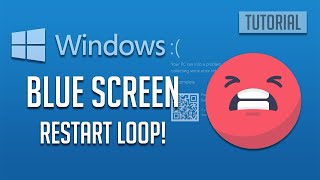 How to Fix Blue Screen  Your Device Run into a Problem and Needs to Restart ✅ [upl. by Annasoh]