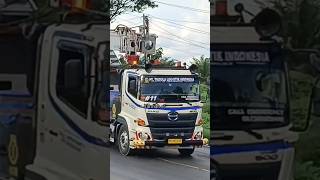 Truck trailer bawak crane shots [upl. by Lauraine]