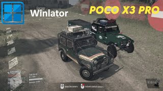 Spintires MudRunner Android🚙  Winlator Glibc 713  SNAPDRAGON 860 [upl. by Barris]