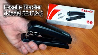 Esselte Stapler Model 624324 [upl. by Bartholomeo]