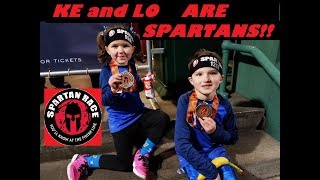 KIDS FENWAY PARK SPARTAN RACE with Ke and Lo [upl. by Adnil]