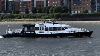 Uber Boat  Thames Clipper [upl. by Llekcor]