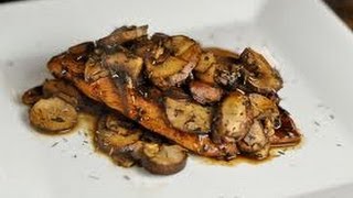 Balsamic Chicken with Mushrooms Recipe  How to make  weight watchers [upl. by Irovi]