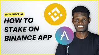 How to Stake Cryptocurrenecy on Binance App  Binance Staking Tutorial [upl. by Haididej275]