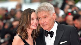 Calista Flockhart reveals why Harrison Ford acts differently around her viral shortvideo harrison [upl. by Novaj657]