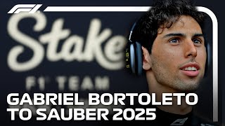 Brazilian Gabriel Bortoleto Signs MultiYear Deal With Sauber [upl. by Anahpos]