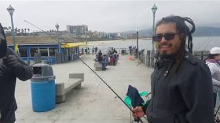 Redondo beach pier fishing [upl. by Sewel]