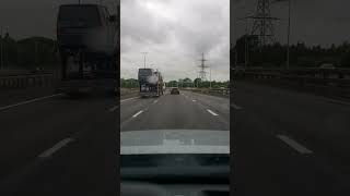 OVERTAKE TRUCKS M60 MOTORWAY 🛣 trending shorts ytshorts viral subscribe youtubeshorts [upl. by Kiefer]