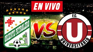 ORIENTE PETROLERO vs UNIVERSITARIO DE VINTO EN VIVO 🔴⚽  DIVISION PROFESIONAL [upl. by Sadie]