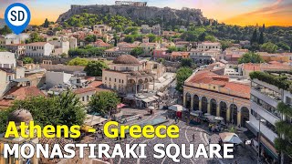 Monastiraki Square in Athens Greece  What You Need To Know [upl. by Girovard]