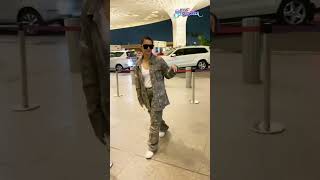 Surveen Chawlas Cool And Comfy Airport Look  Surveen Chawla  Bollywood  shorts  News18 [upl. by Pulsifer]