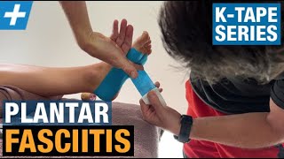 How to use KTape for Plantar Fasciitis [upl. by Bray]