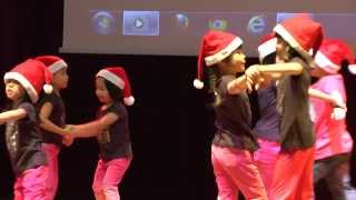 Have a Holly Jolly Christmas Preschool Christmas Dance Song  Chomel Learning Concert 2013 [upl. by Zelikow]