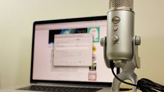 Blue Yeti Microphone  Installation Tutorial [upl. by Nylicaj]