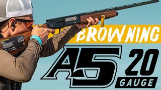 NEW Browning A5 20ga REVEALED  Shotgun Review [upl. by Tanaka]