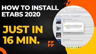 INSTALL ETABS 2020  HOW TO INSTALL ETABS ON LAPTOP OR PC [upl. by Animrelliug]