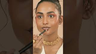 Supermodel Trinette Lucas’ Guide To Flawless Foundation And Red Lips  Makeup Tutorial  Mashion [upl. by Annawaj]