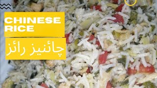 how to make Chinese biryani in urduchicken and vegetable rice recipechicken food [upl. by Zetnwahs]