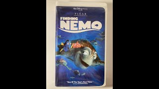 Opening and Closing to Finding Nemo Canadian VHS 2003 [upl. by Alyt]