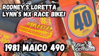 Rodney Carriers 2024 Loretta Lynns Race Bike  1981 Maico 490 by So Cal Maico [upl. by Narcissus]