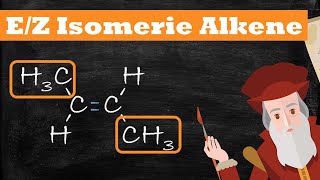 Einfach erklärt EZ Isomerie bei Alkenen IUPAC [upl. by Ymas]