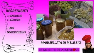 MARMELLATA DI MELE BIO [upl. by Rowena]