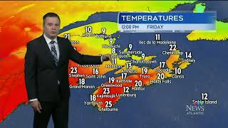 Halifax wildfires  Updated forecast from CTV News Atlantic [upl. by Seta316]