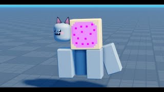 Nyan cat in Roblox [upl. by Annaid]