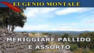 Eugenio Montale  Meriggiare pallido e assorto  Analisi e spiegazione della poesia [upl. by Tadd573]