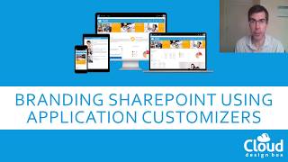 Branding SharePoint using Application Customizers [upl. by Simson507]