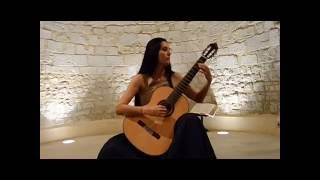 Isabel Martínez  III Festival Guitare in Cévennes France Jun 2016 [upl. by Anilam]