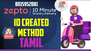 Zepto Id Created Method  Zepto  Delivery Boy [upl. by Goldman105]