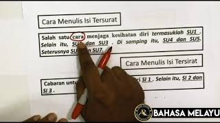 BAHASA MELAYU TINGKATAN 4 amp SPM  RUMUSAN  PUSAT TUISYEN AR PINTAR [upl. by Mccahill]