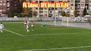 highlights FK TakovoOFK Divci game031124 online football in serbia soccer Gornji Milanovac [upl. by Palermo]